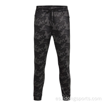 Pantalones para hombres de fitness casuales Joggers de gimnasio pantalones